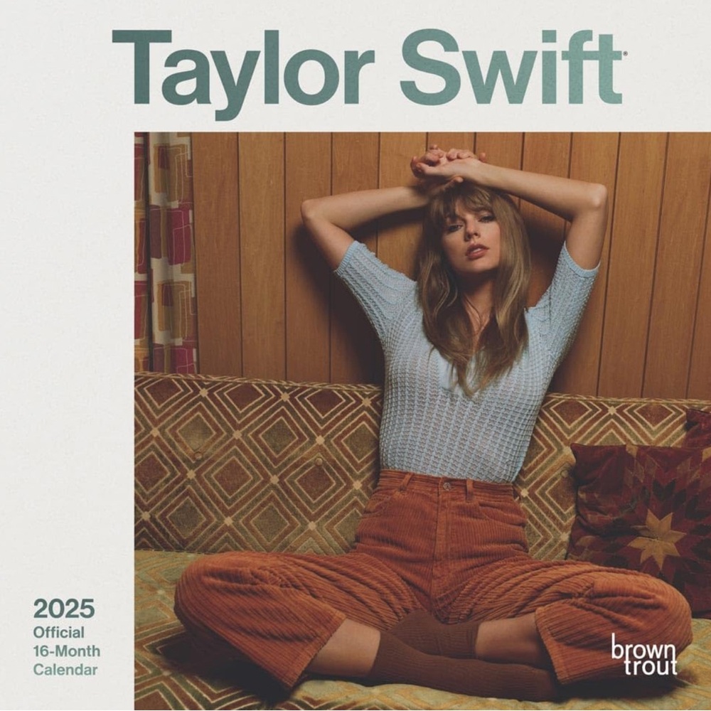 NWT SEALED Taylor Swift‎ OFFICIAL 2025 Mini Wall Calendar – 7x7”